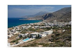 Blick auf Arkassa, Karpathos Blick auf Arkassa, Karpathos